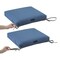 Classic Accessories Ravenna Water-Resistant 19x19x3" Patio Seat Cushion, Empire Blue 62-008-EMBLUE-EC - alternate 6